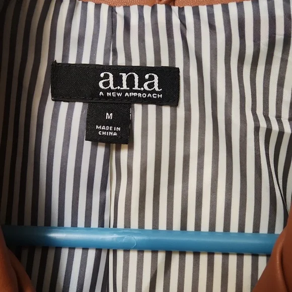 A.n.a(a new approach) faux leather jacket - Picture 2 of 8